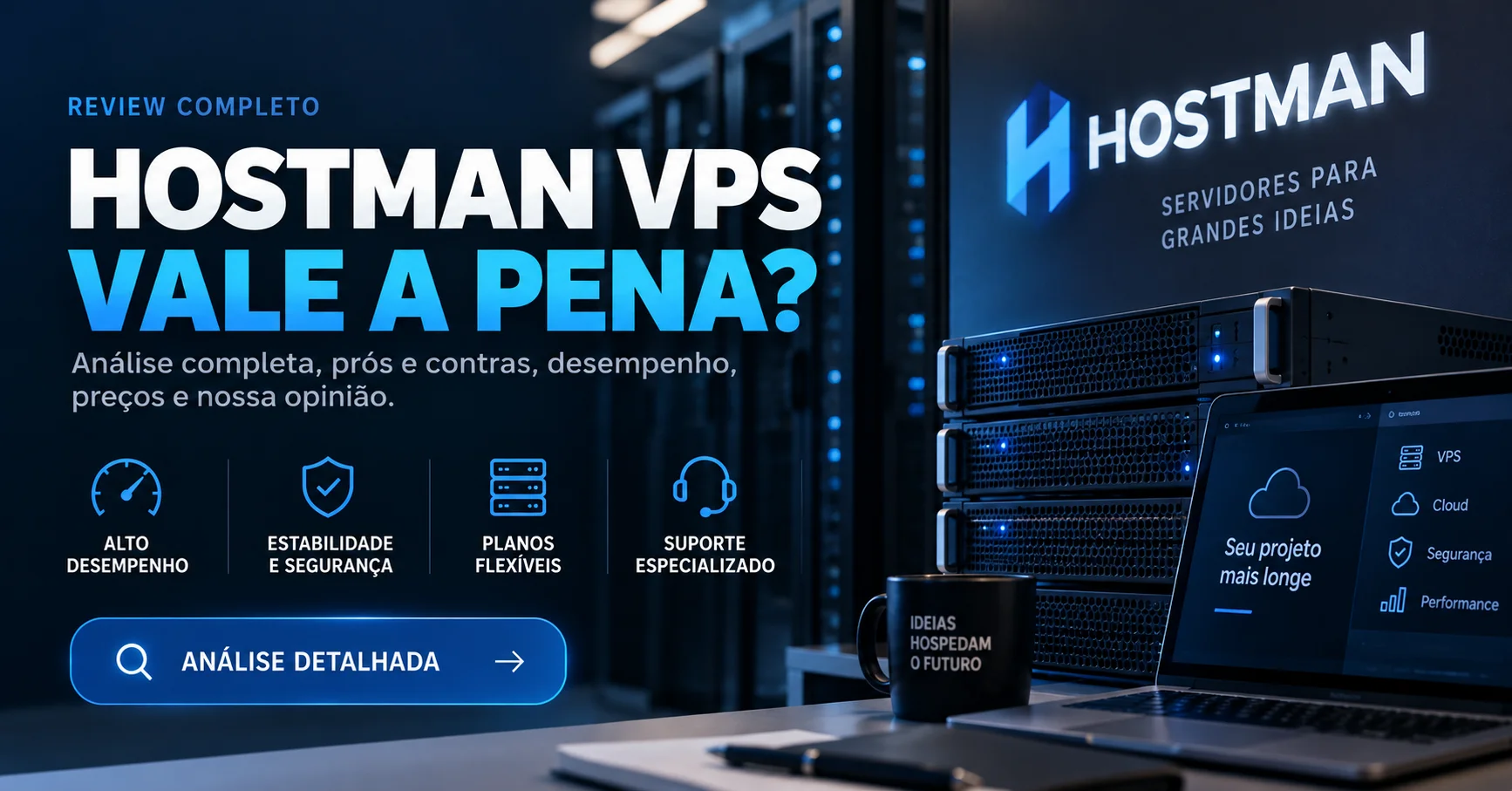 Cobrança por hora, preço em reais e acesso root em data centers na Europa e nos EUA. O que decide se o VPS da Hostman serve ao seu projeto.